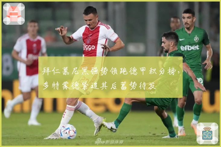 拜仁慕尼黑强势领跑德甲积分榜，多特蒙德紧追其后蓄势待发